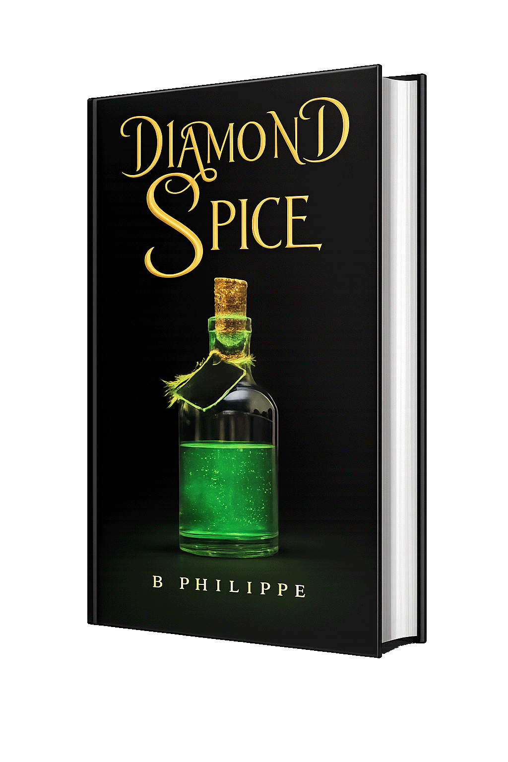 Diamond Spice by B Philippe, 3D book cover